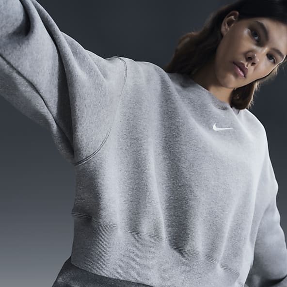 Womens nike metallic sweatshirt on sale